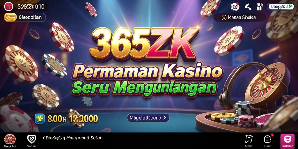 Tampilan seru gameplay Kasino di 365ZK.