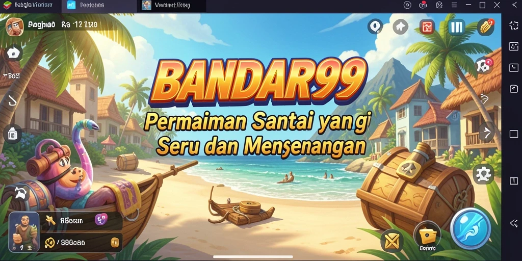Tampilan game BANDAR99 yang menarik dan menghibur.
