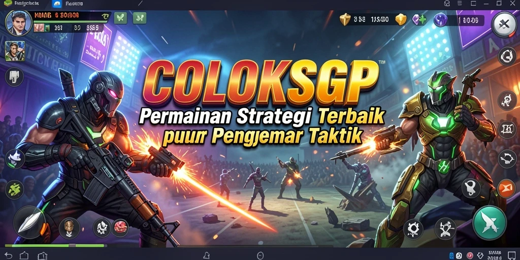 Tampilan gameplay COLOKSGP yang menegangkan dan strategis.