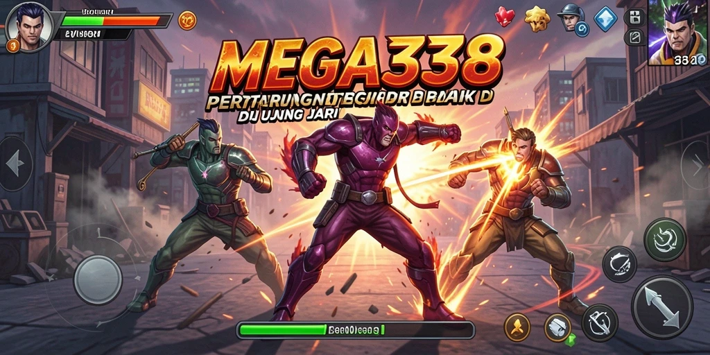 Gambaran visual pertarungan seru di MEGA338.