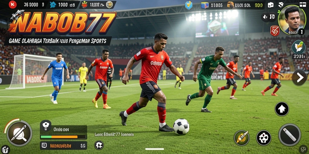 Gameplay NABOB77 yang menampilkan aksi olahraga yang mendebarkan.
