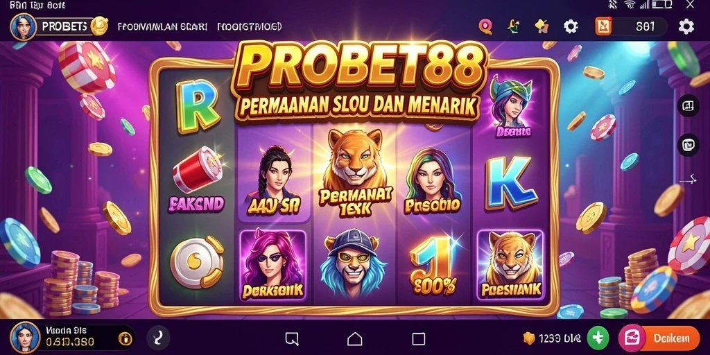 Tampilan screenshot PROBET88 dengan gameplay Slot yang seru.